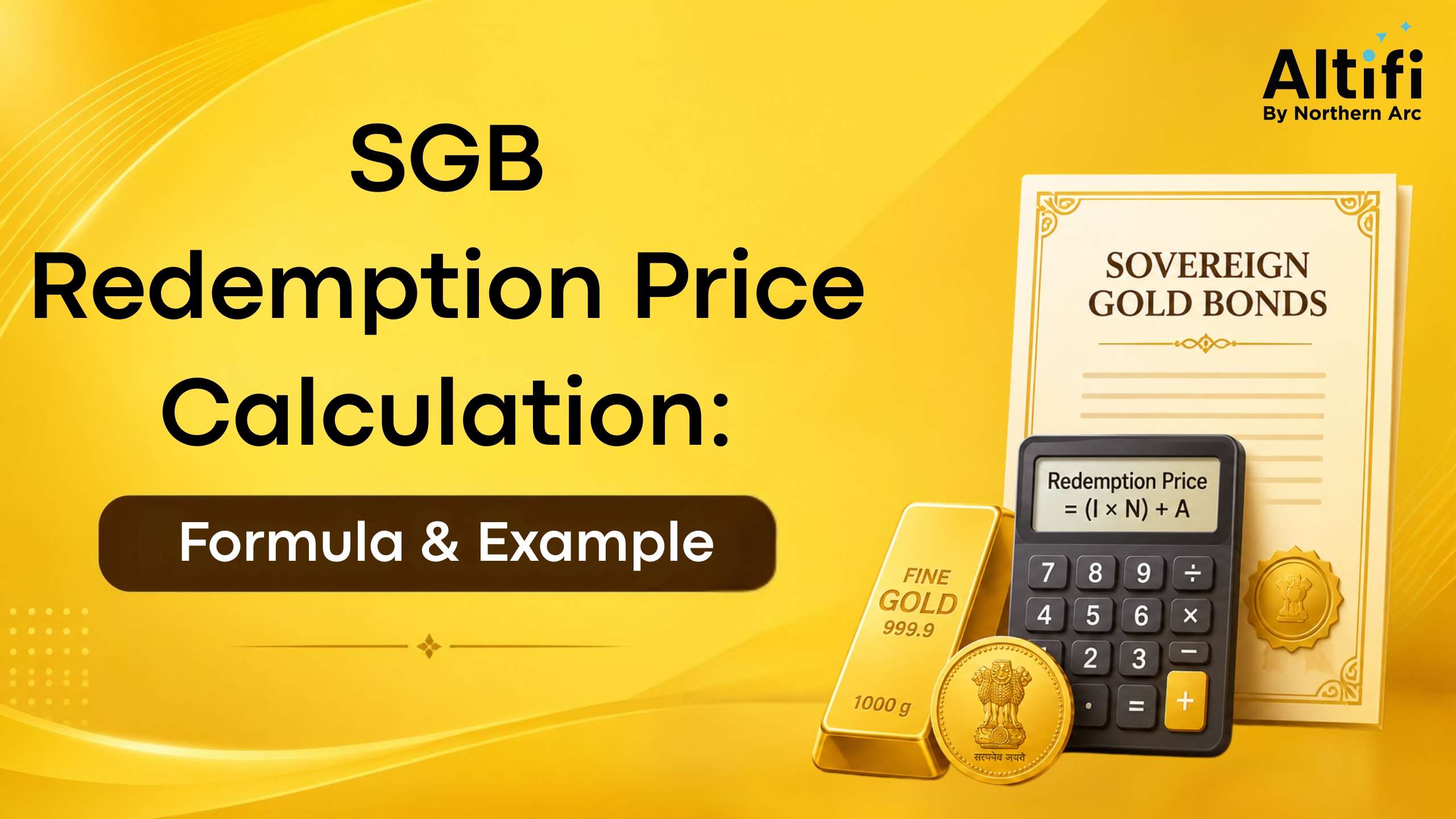 How is the SGB Redemption Price Calculated? Formula & Example